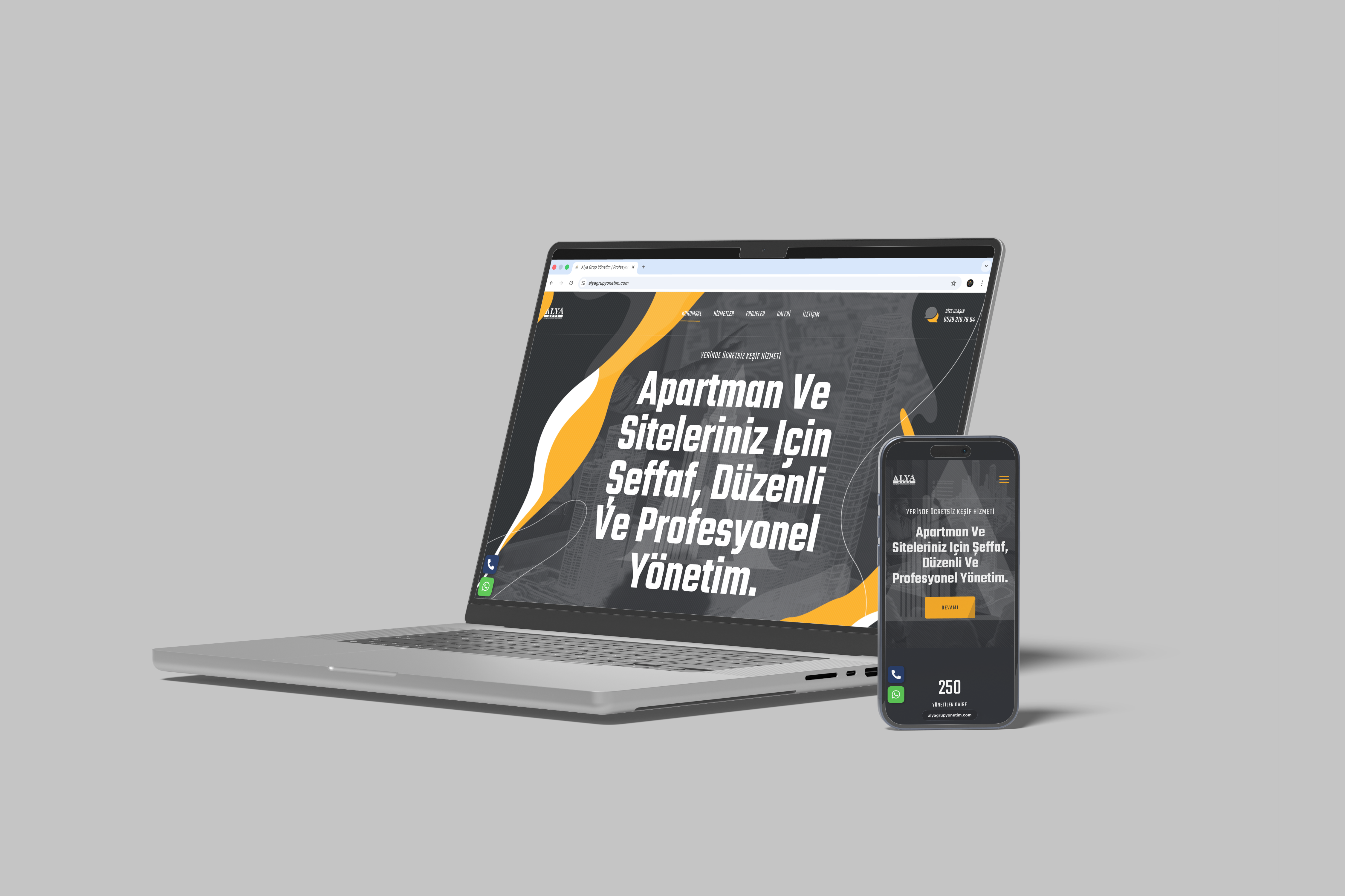 Alya Grup Web Sitesi